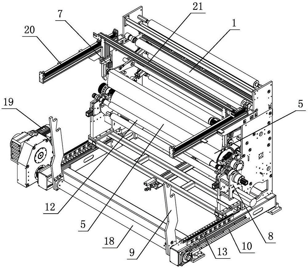 A film center surface winder