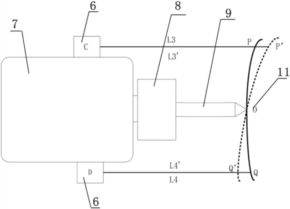 Drilling perpendicularity monitoring system