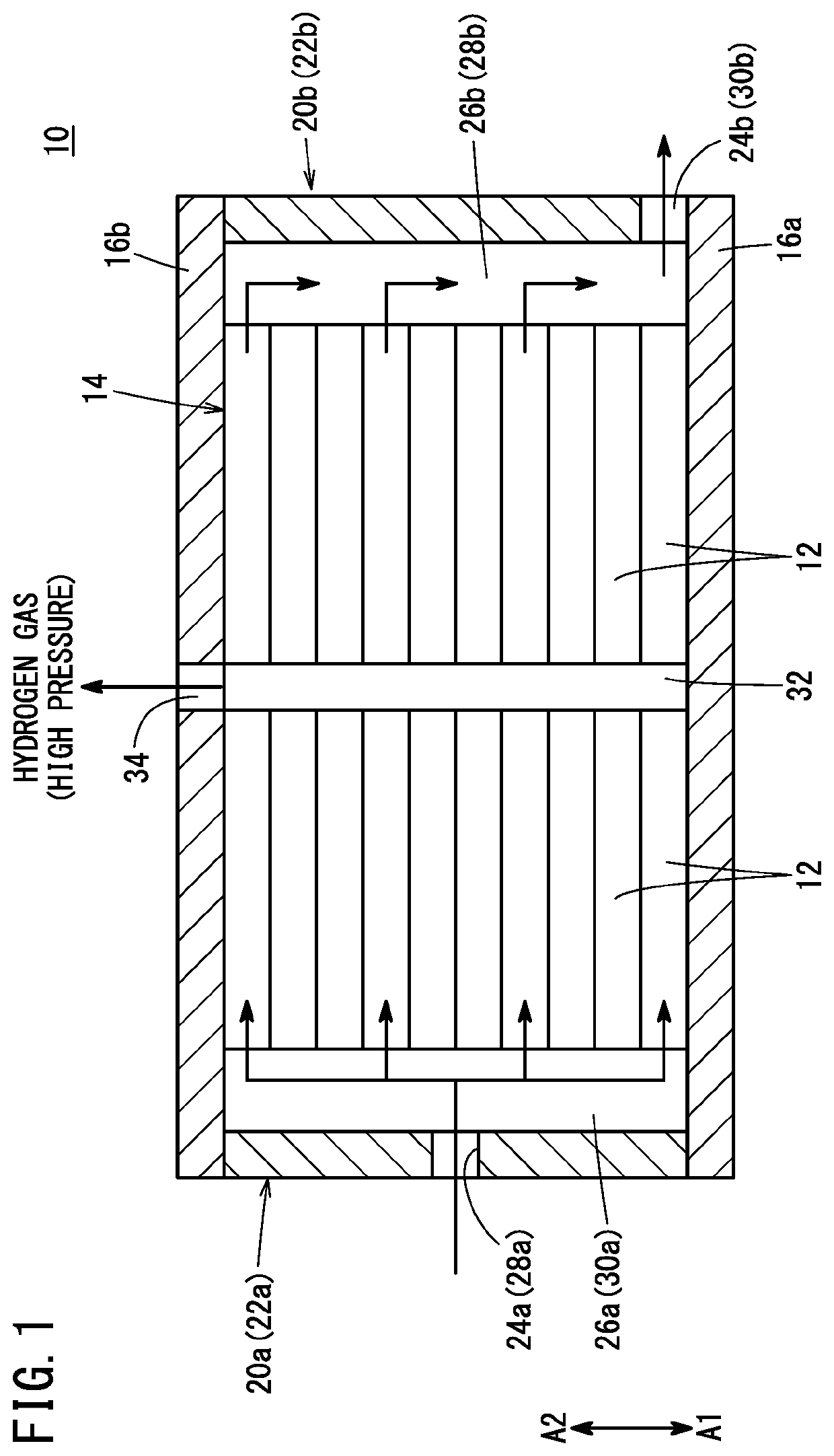 Electrochemical hydrogen compressor