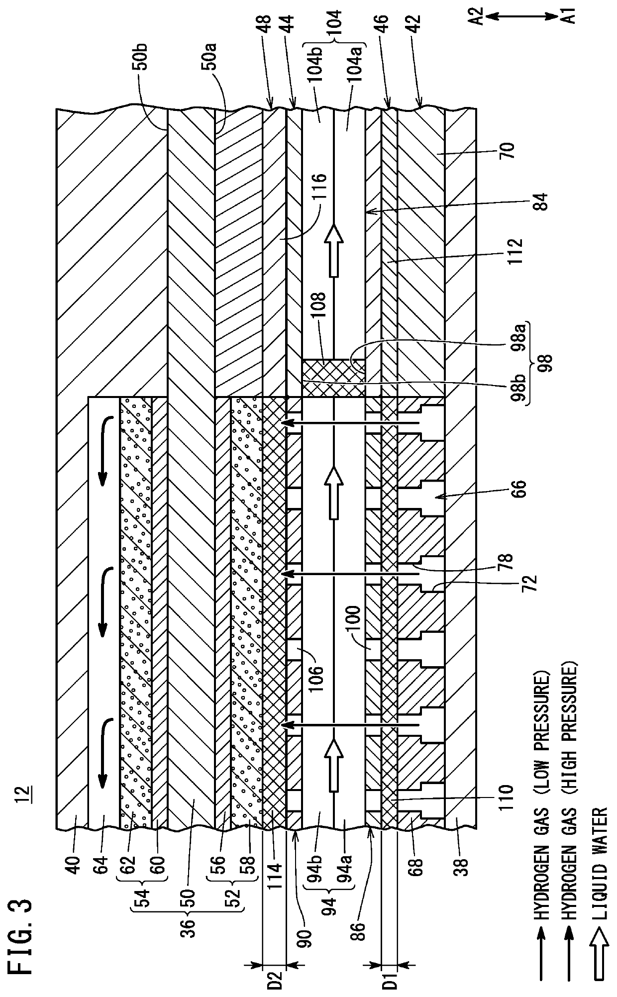 Electrochemical hydrogen compressor