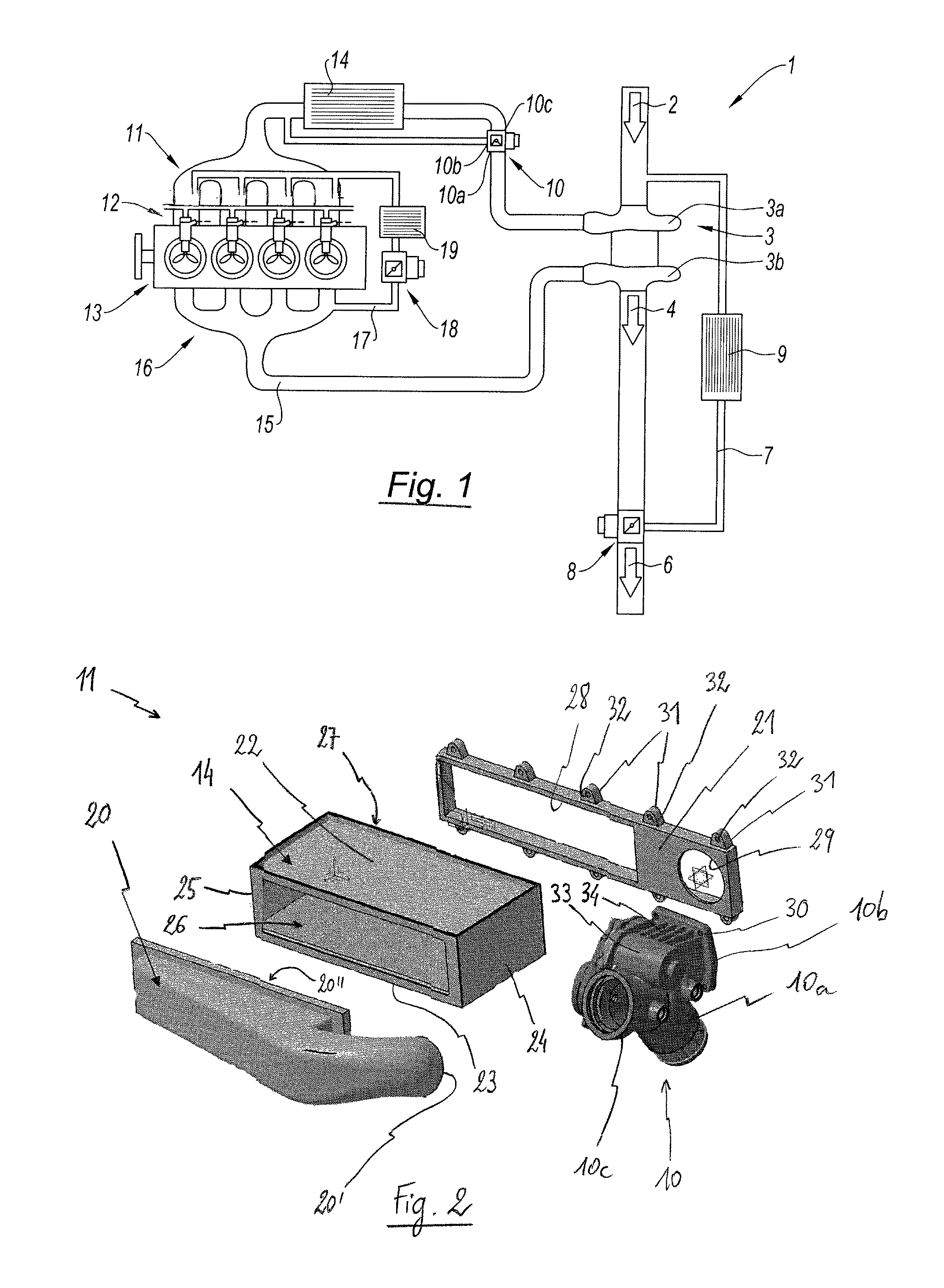 Gas intake device