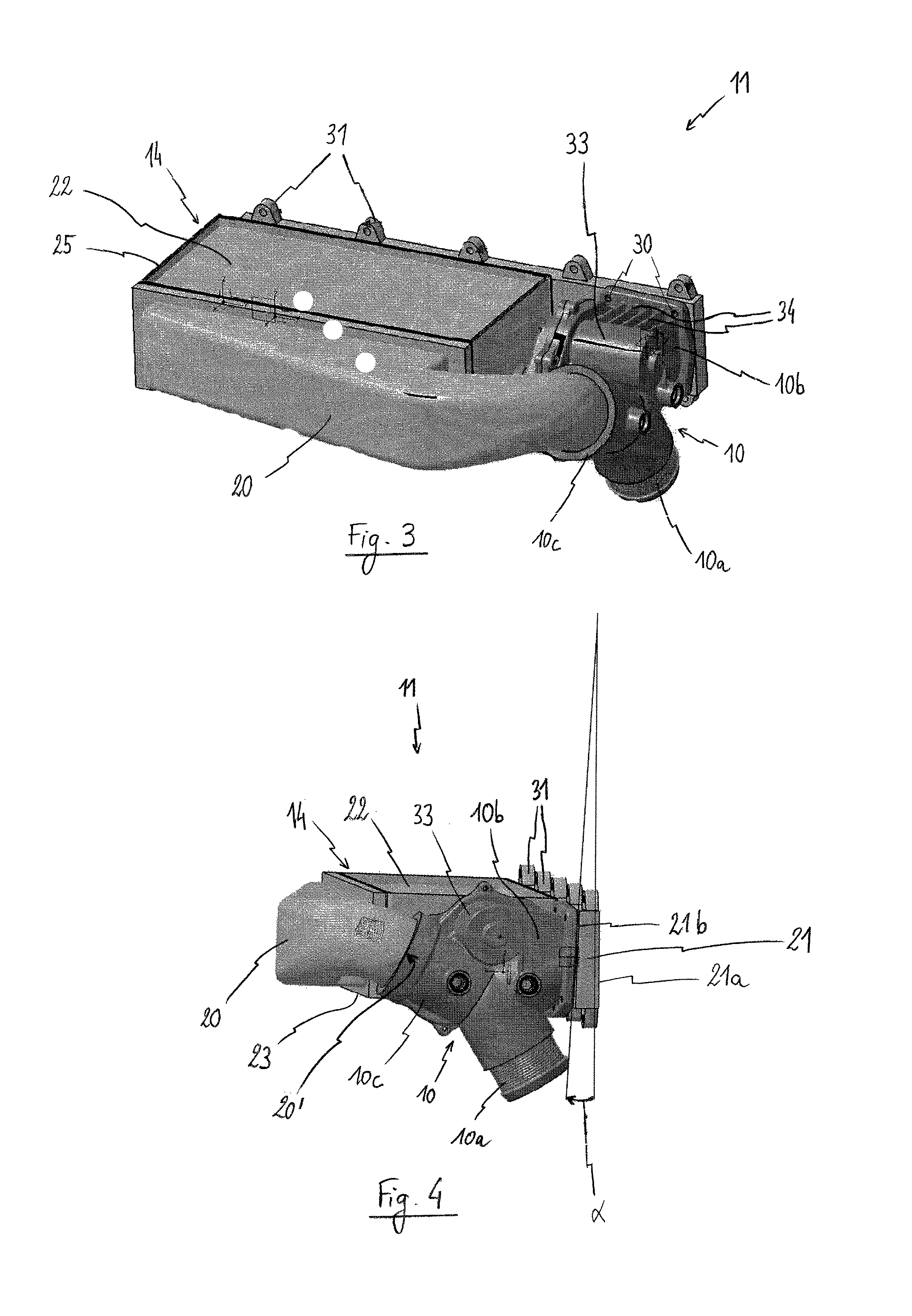 Gas intake device