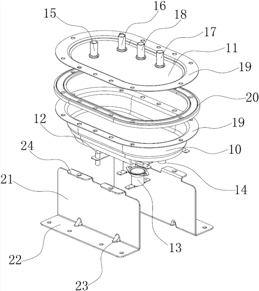 Dual-engine multi-dimensional-steam electric steaming box