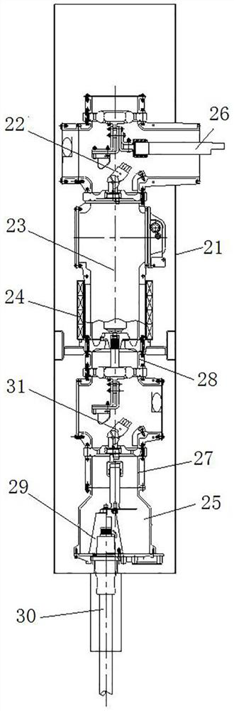 Combination electric appliance with port connector