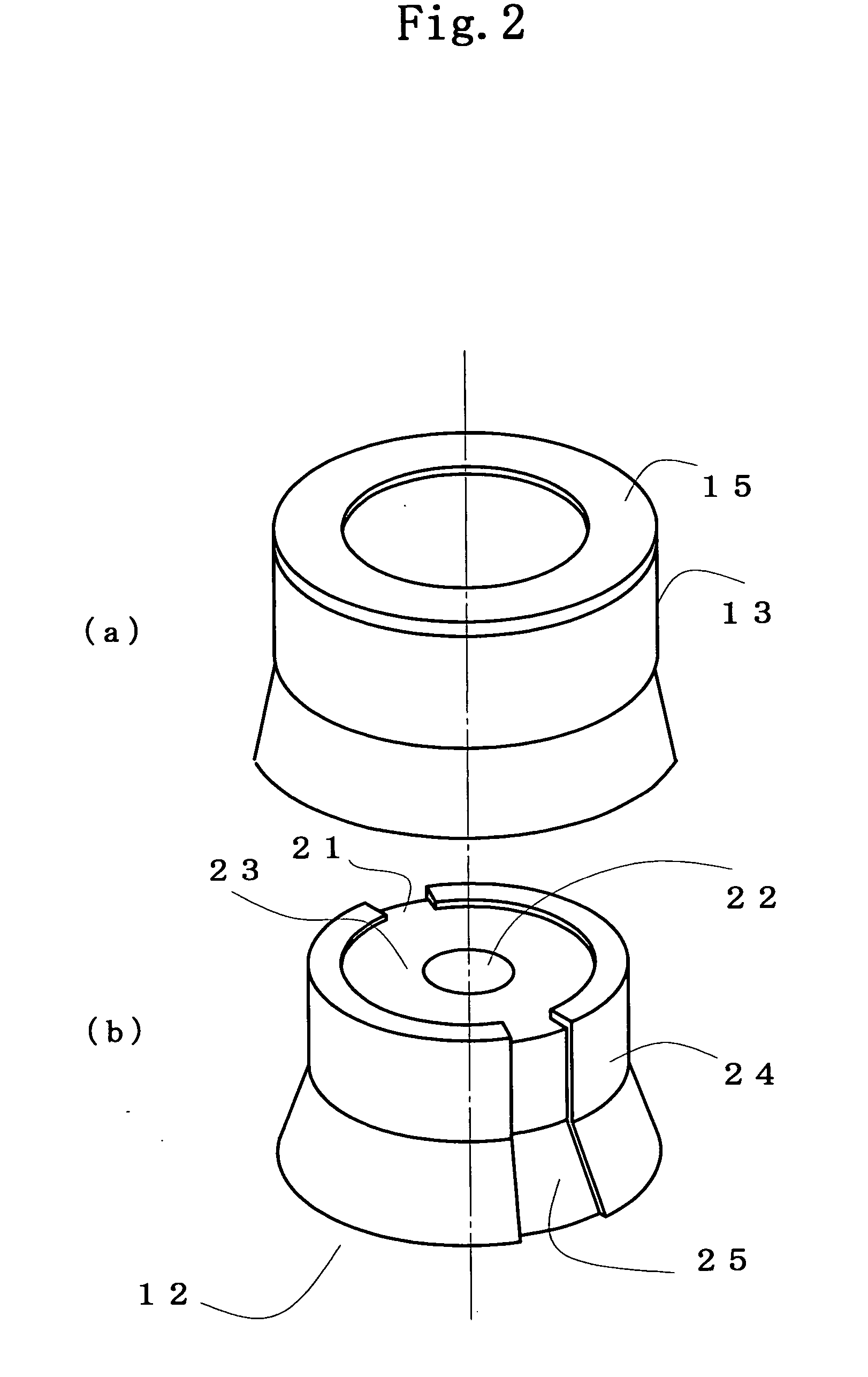 Fluid dynamic bearing motor attached at both shaft ends