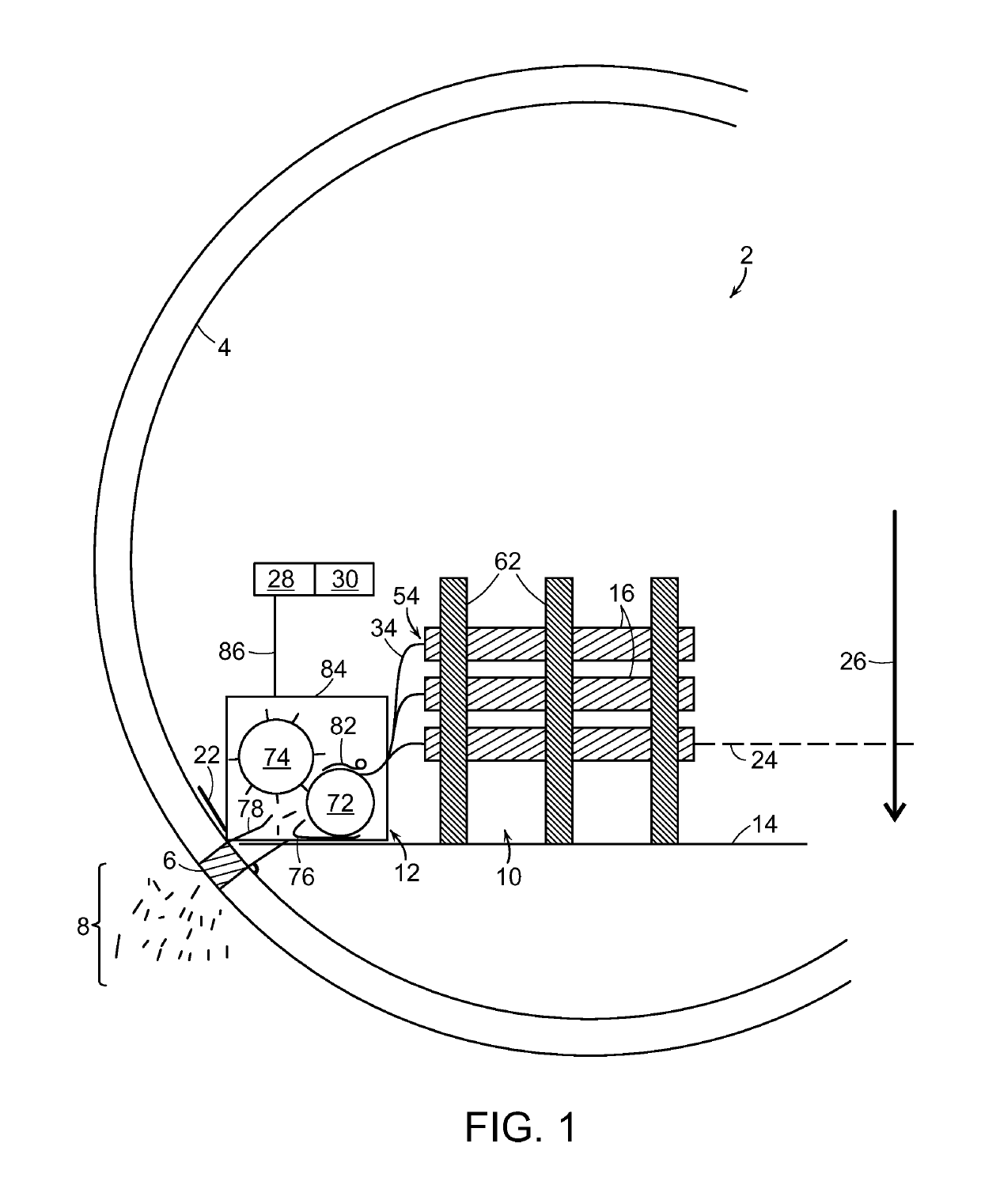 Dispenser and dispensing system for radar jamming material