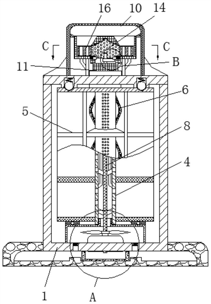 Intelligent damp-proof enterprise file storage device