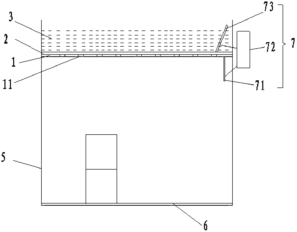 Warehouse capable of automatic fire suppression