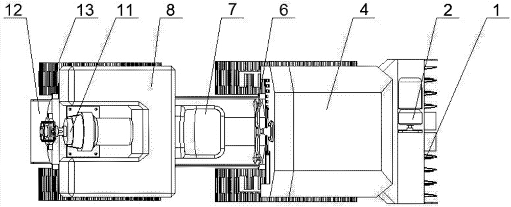 Agricultural land pollution restoration device