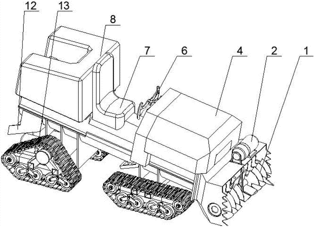 Agricultural land pollution restoration device