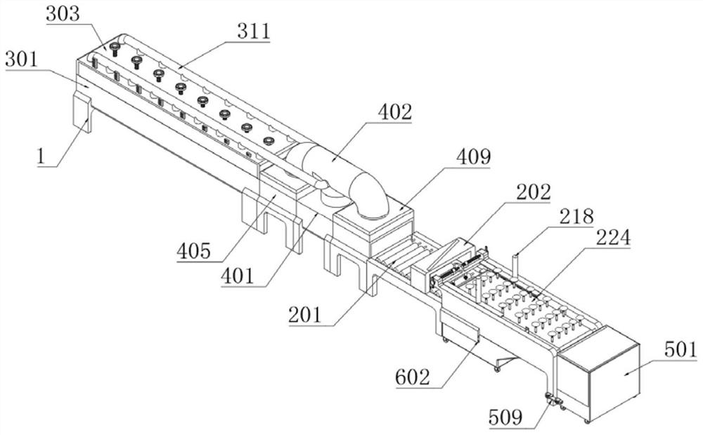 Glass preparation device facilitating edge stripping