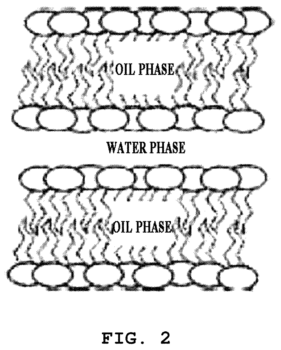 Hair-dyeing composition for minimizing hair damage and scalp irritation caused by applying ammonia and method of producing the same