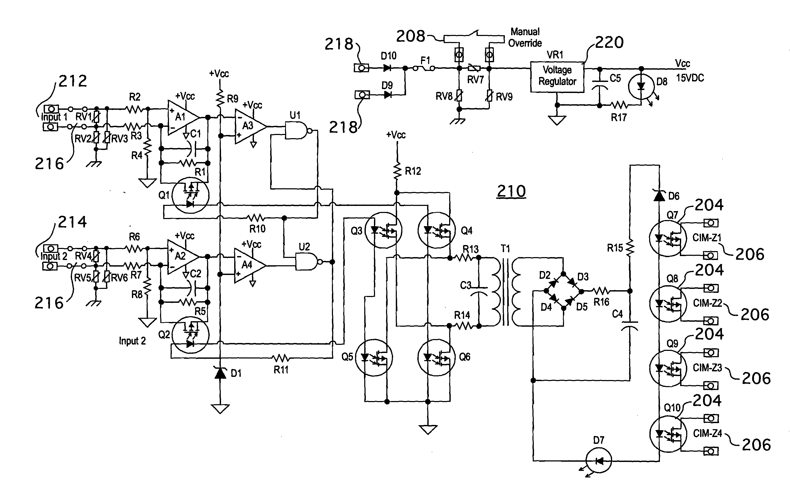 Nuclear reactor automatic depressurization system