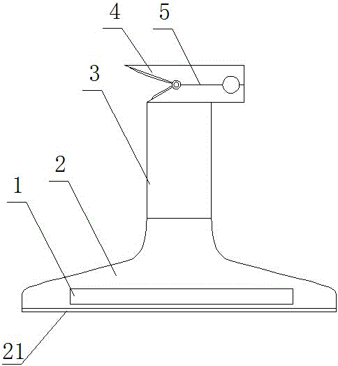 On-site calibration test line self-priming cable management clip