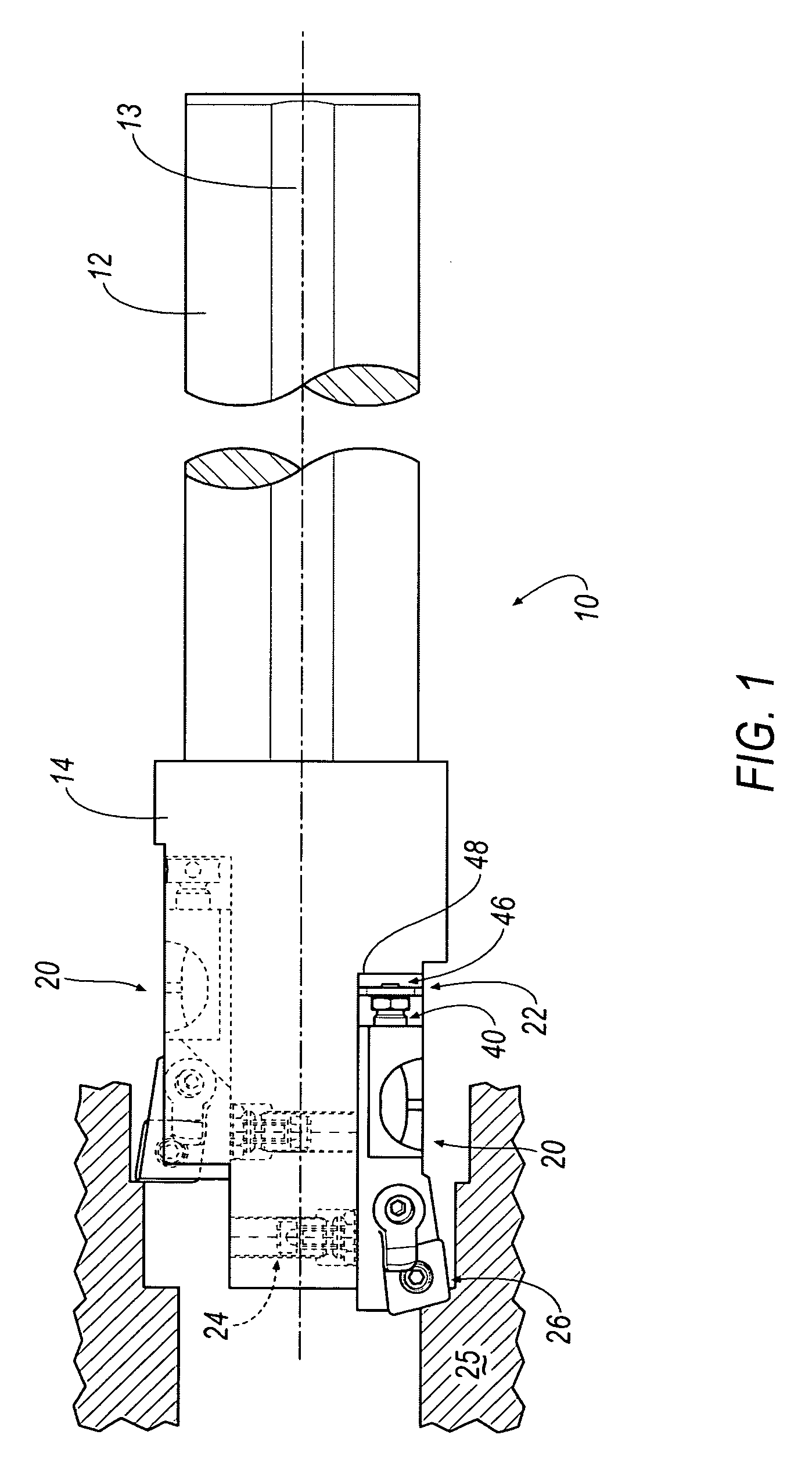 Micro-adjustable differential screw assembly