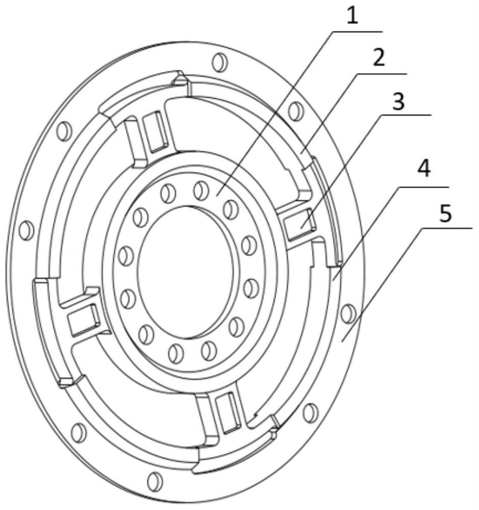 Three-component force measurement sensor