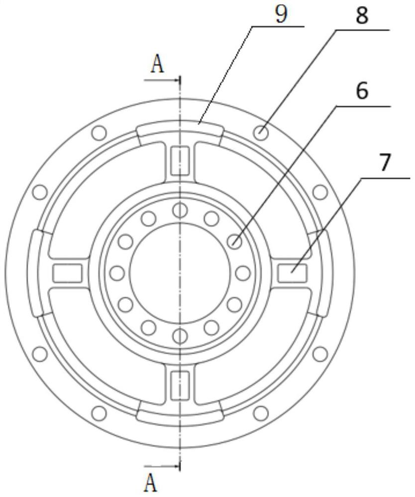 Three-component force measurement sensor