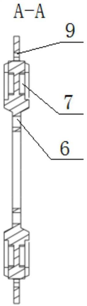 Three-component force measurement sensor