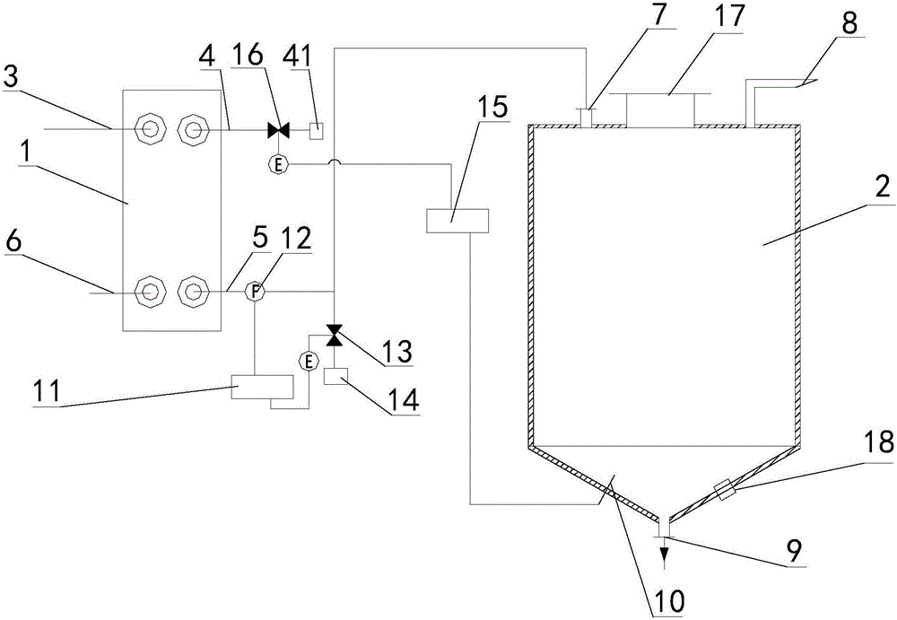 Device and method for inhibiting turbidity of liquid maltitol