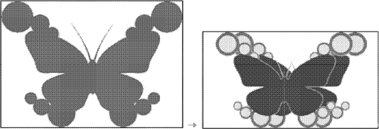 Method for making gradually-changing 3D (three-dimensional) video special effect