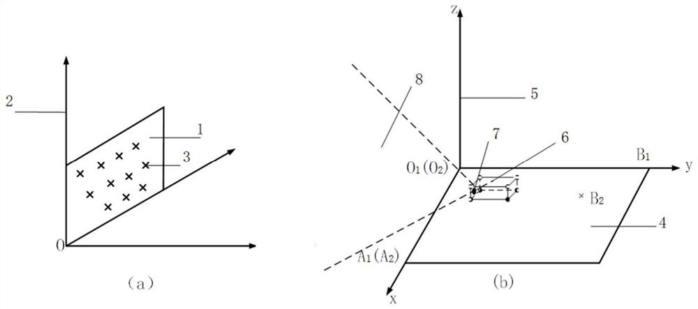 Handheld mobile printing device positioning method based on computer vision