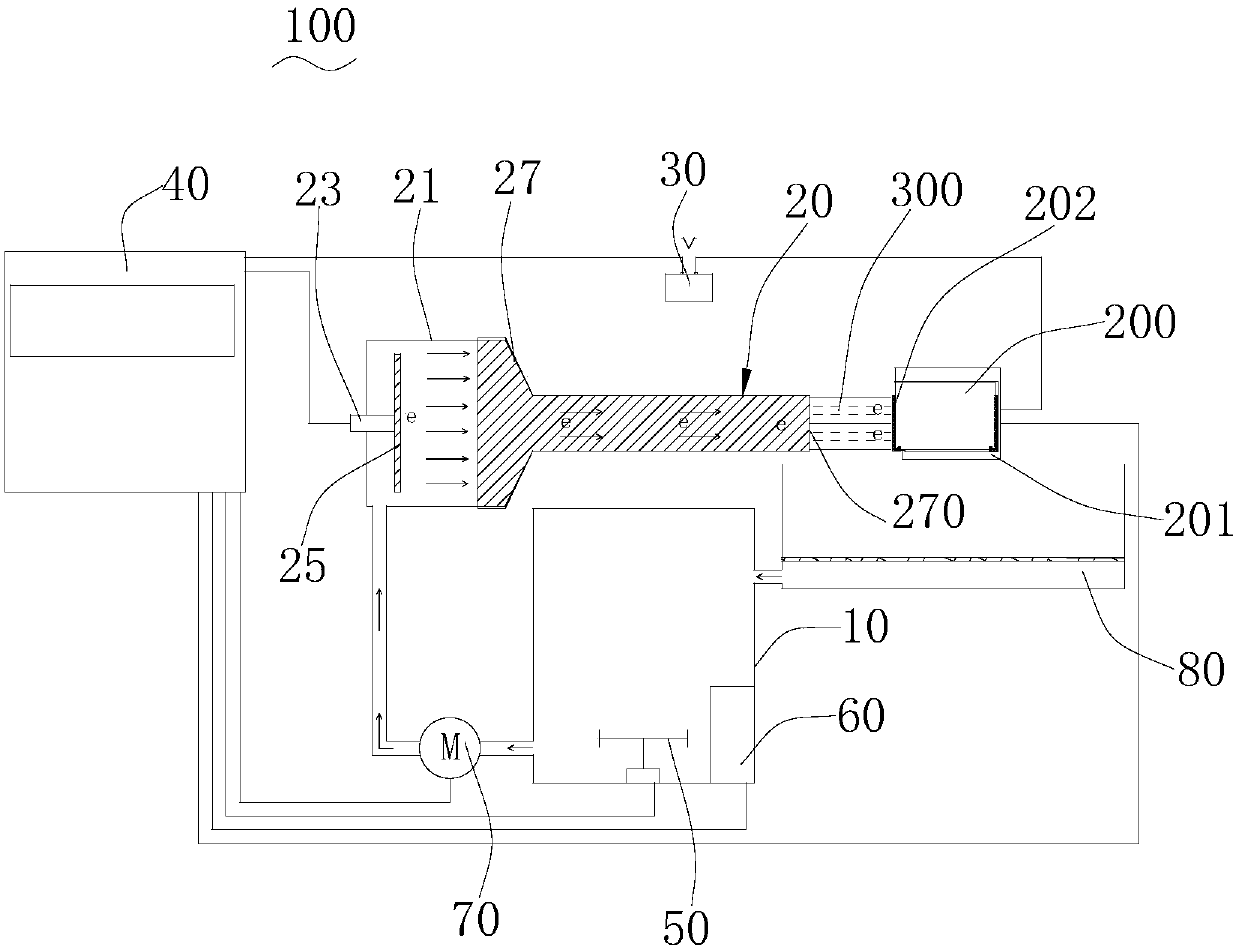 Spray Plating Unit for Terminal Electrodes