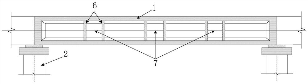 A full-section hydraulic blasting demolition method of an urban viaduct