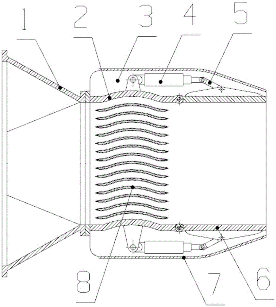 A New Binary Adjustable Convergent Nozzle