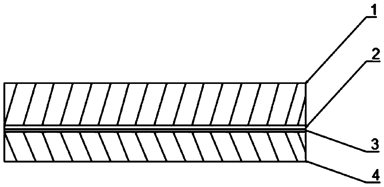 Method for carbon fiber composite material and aluminum alloy interface treatment