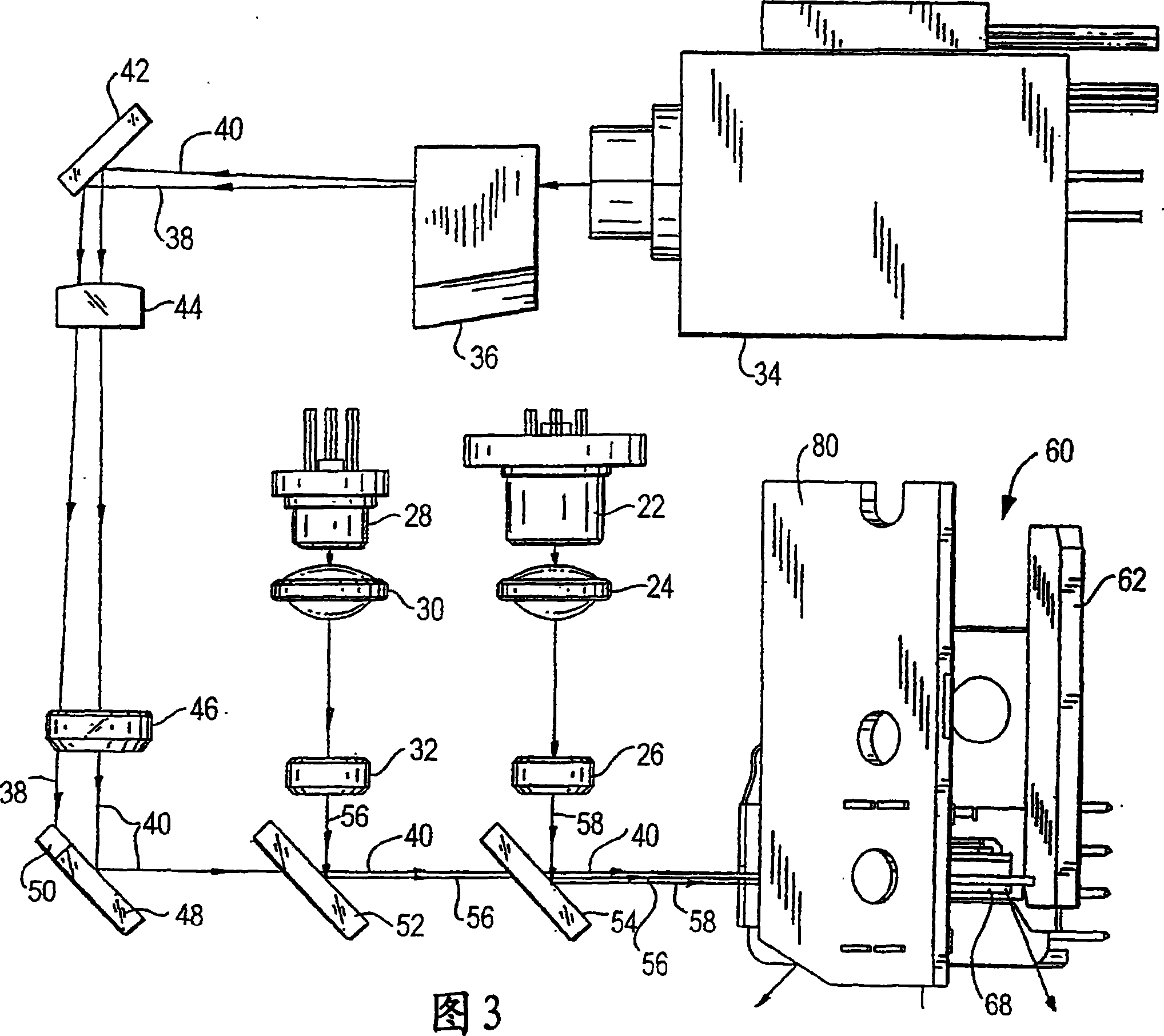 Correcting for image distortion in image projectors