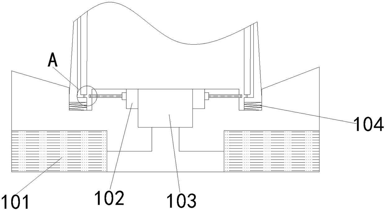 Automatic charging device of unmanned aerial vehicle