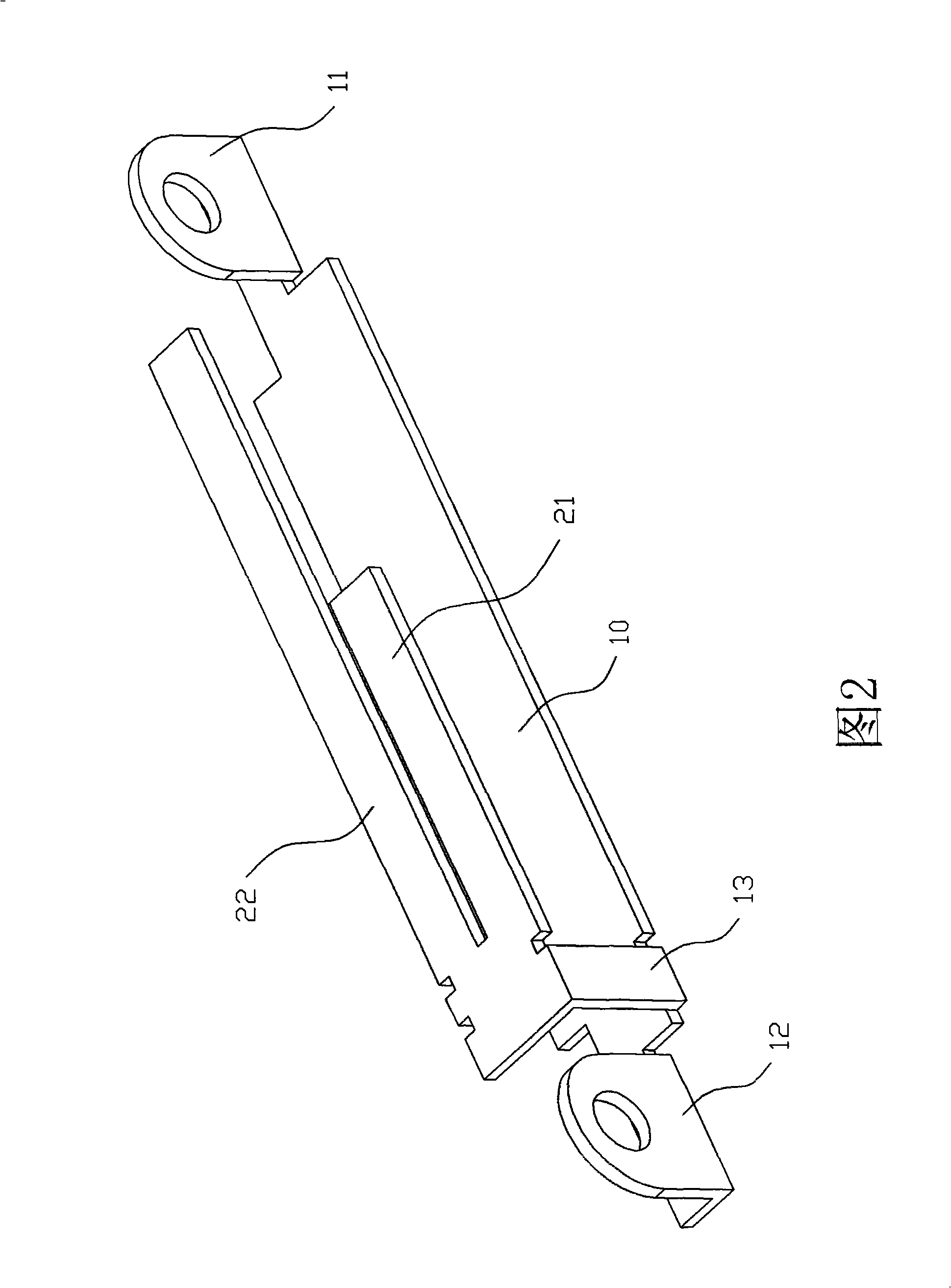 Plane reverse F type tri-frequency antennae