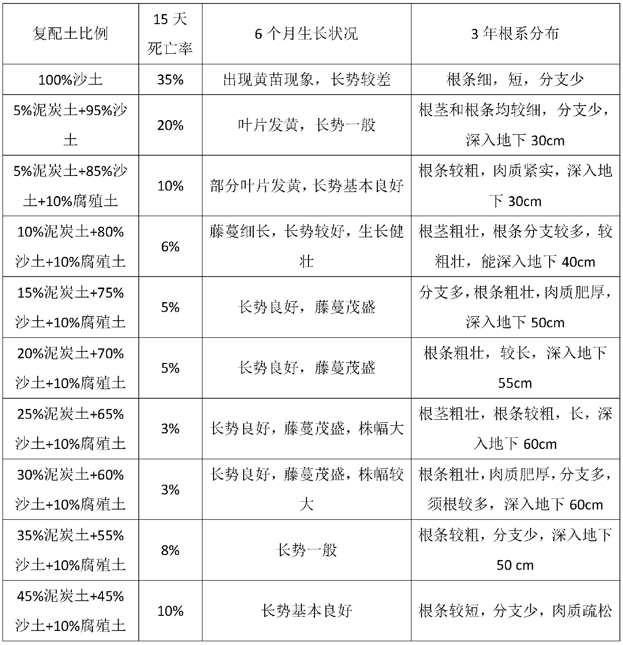 Bagging planting method of morinda officinalis How