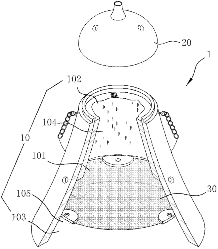 Needle warming moxibustion device