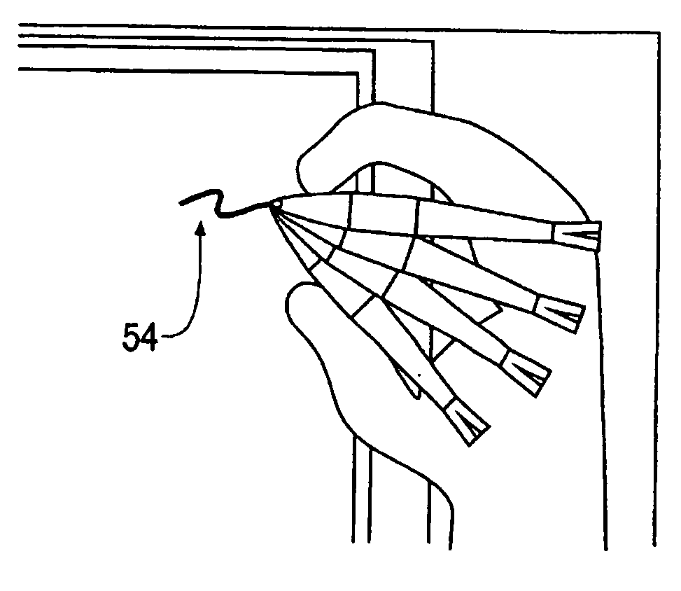 Pen-based interface for a notepad computer