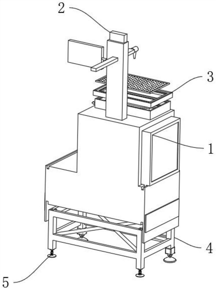 Laser device for material formation