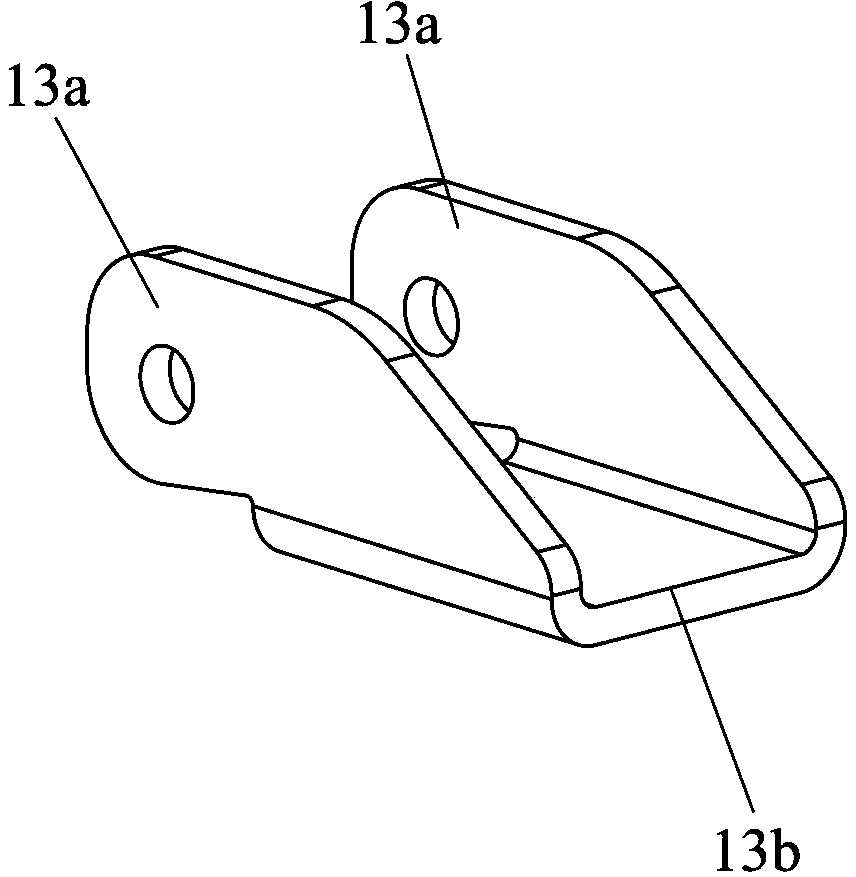 Folding crane