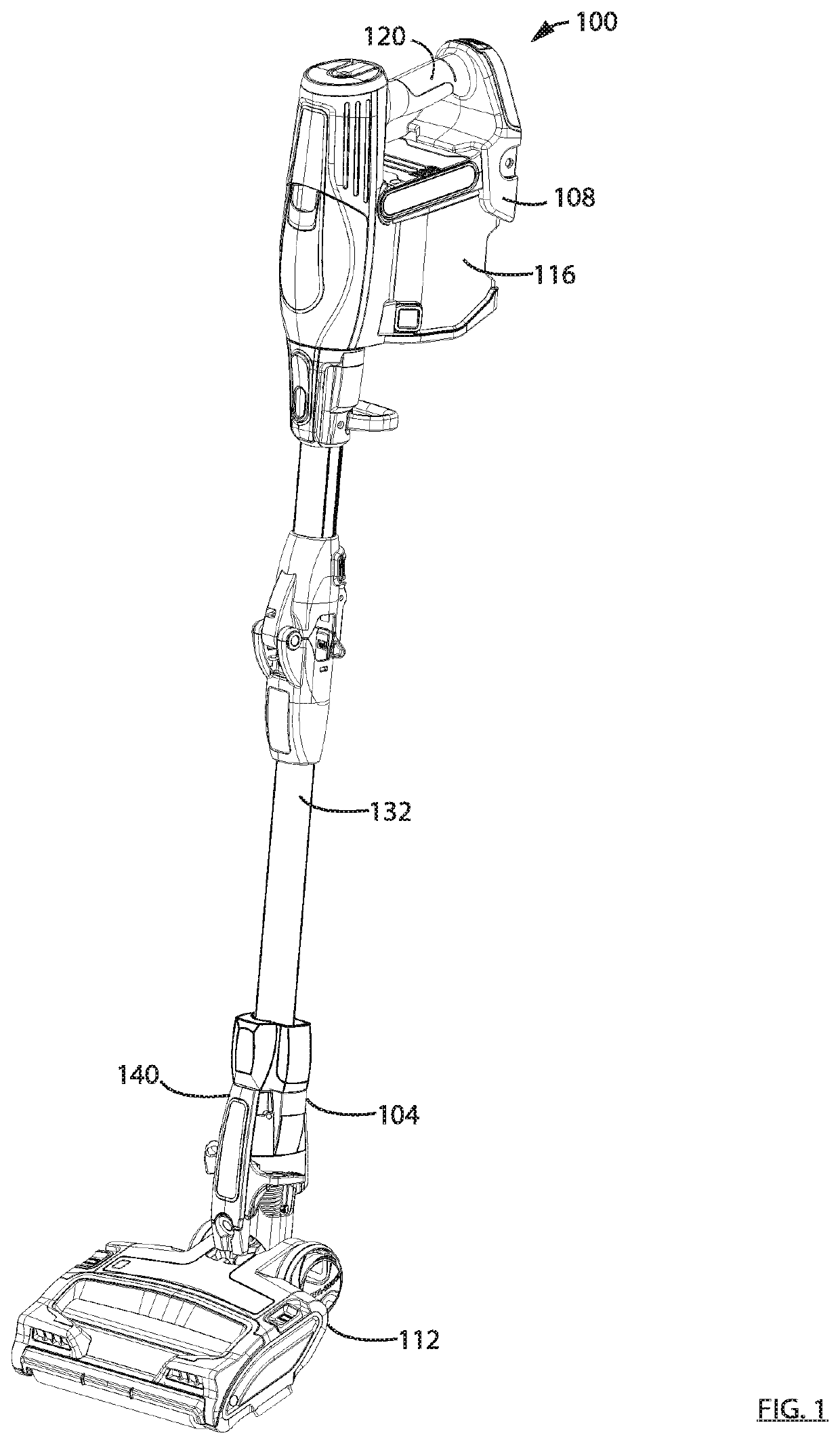 Cordless appliance, such as a surface cleaning apparatus and a charging unit therefor