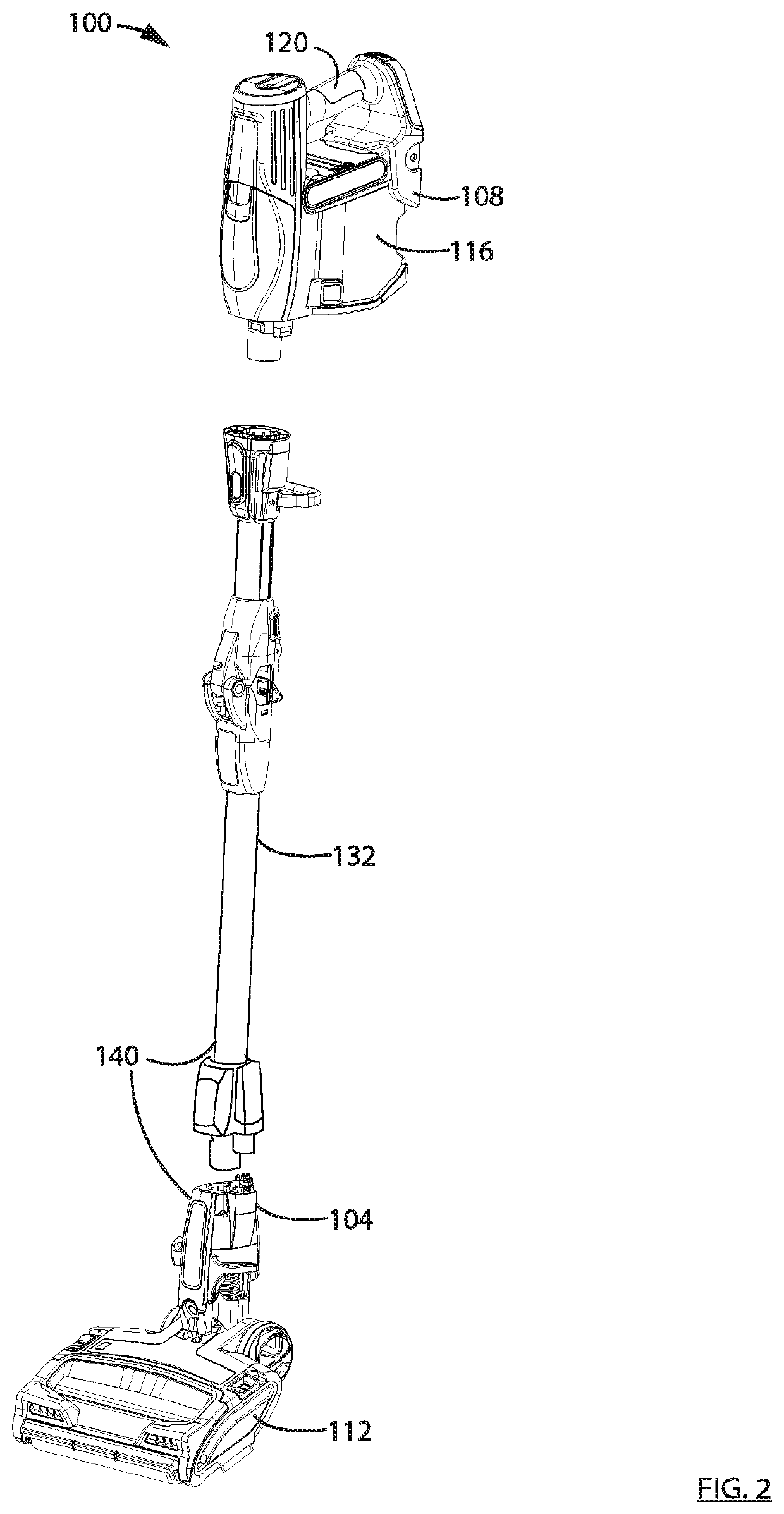 Cordless appliance, such as a surface cleaning apparatus and a charging unit therefor