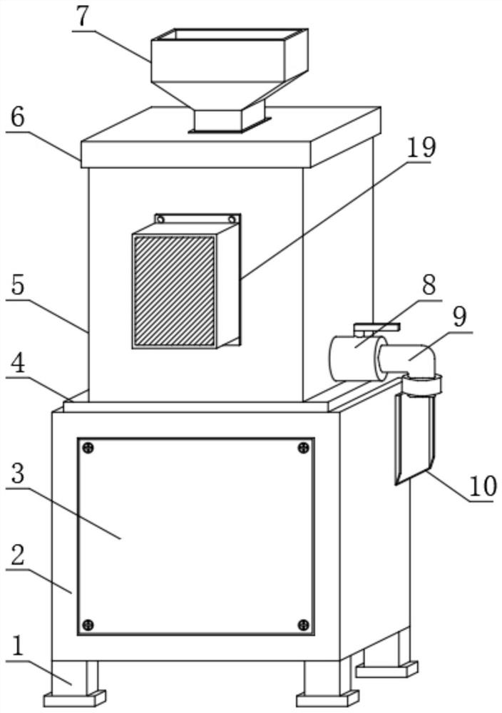 Sterile liquid food production device for digestive tract tumor patients to eat