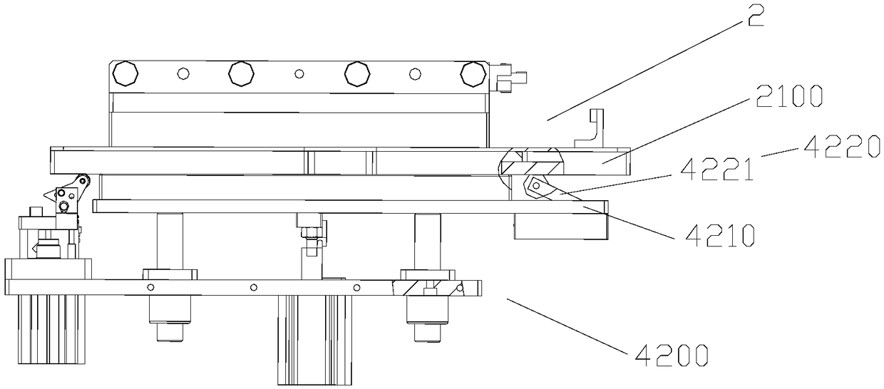 Voltage-resistant detection device and heater production line