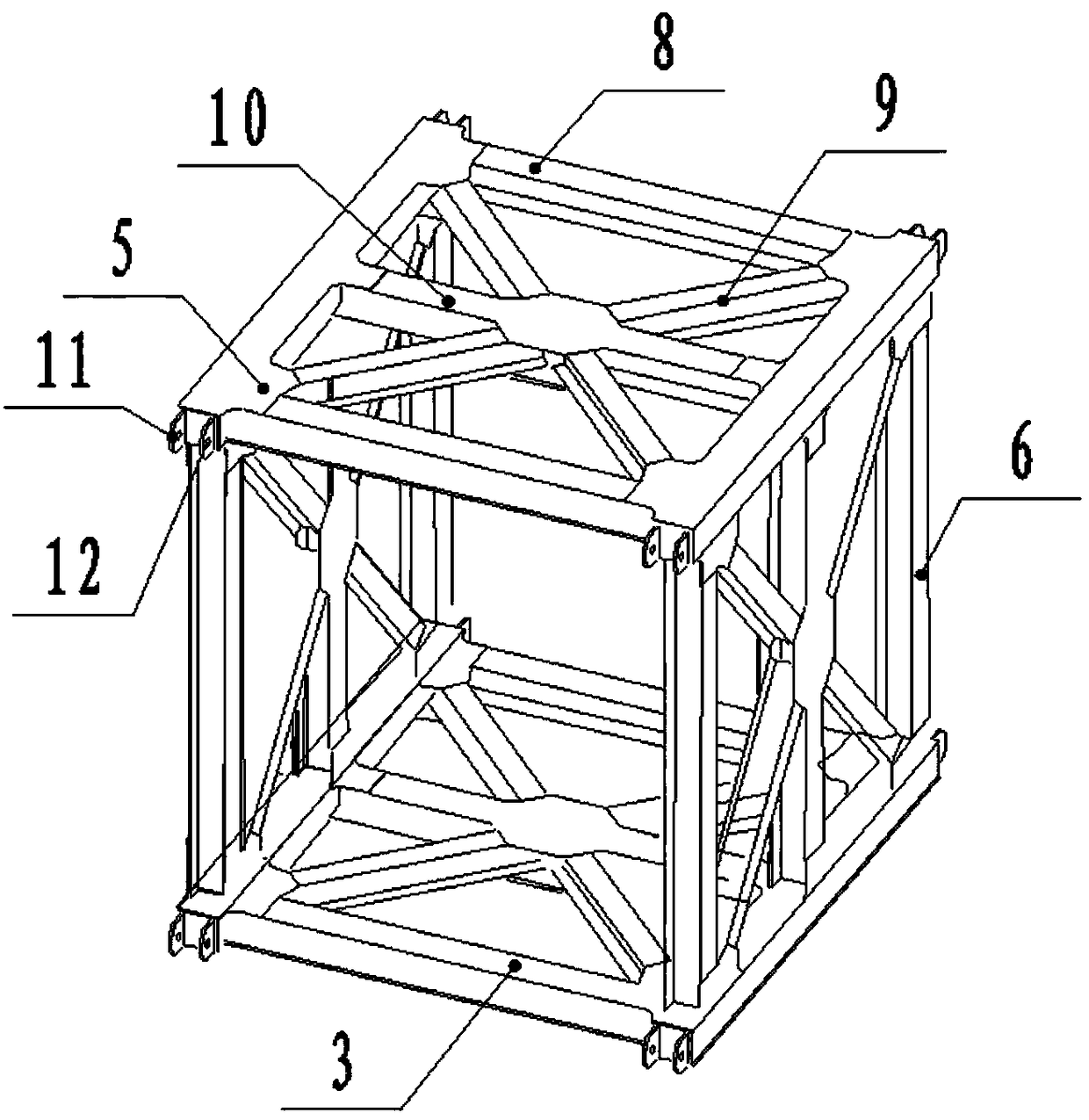 Assembly type steel box shed tunnel suitable for emergency rescue and disaster relief and construction method