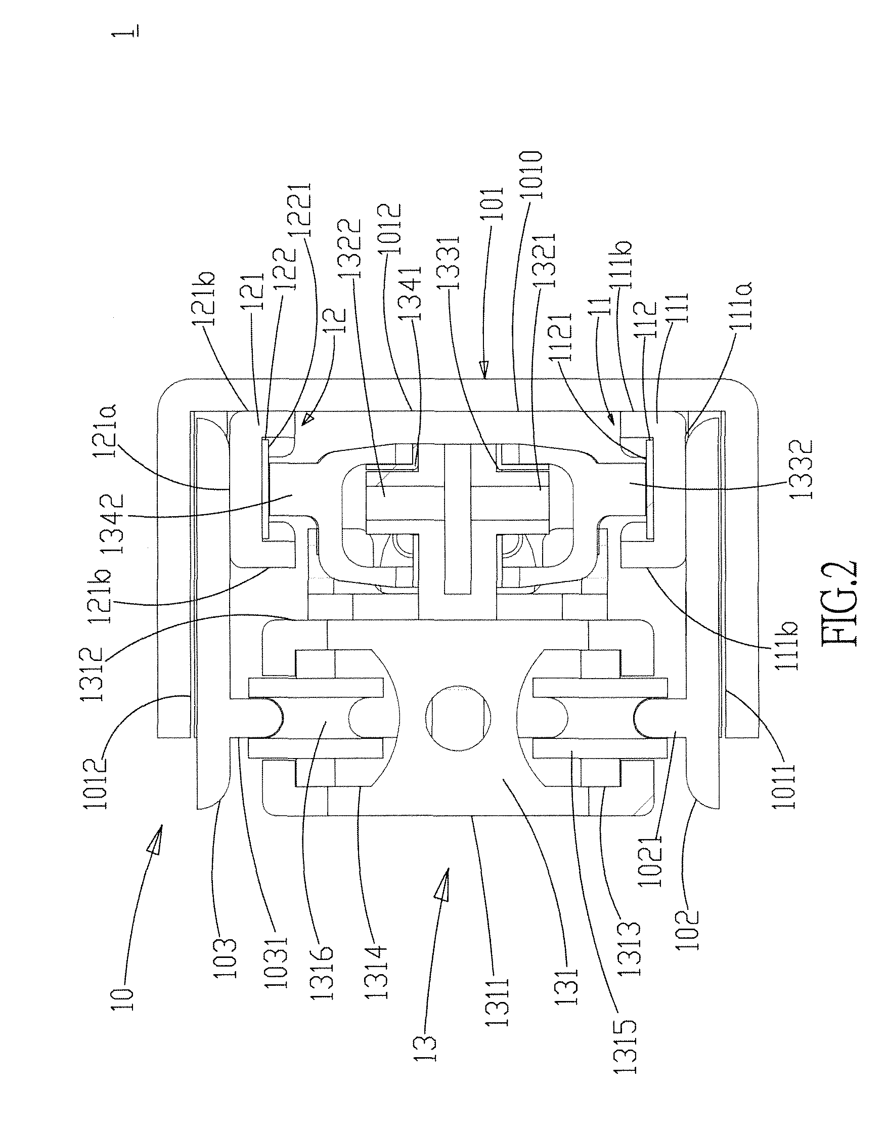 Track structure capable of supplying power