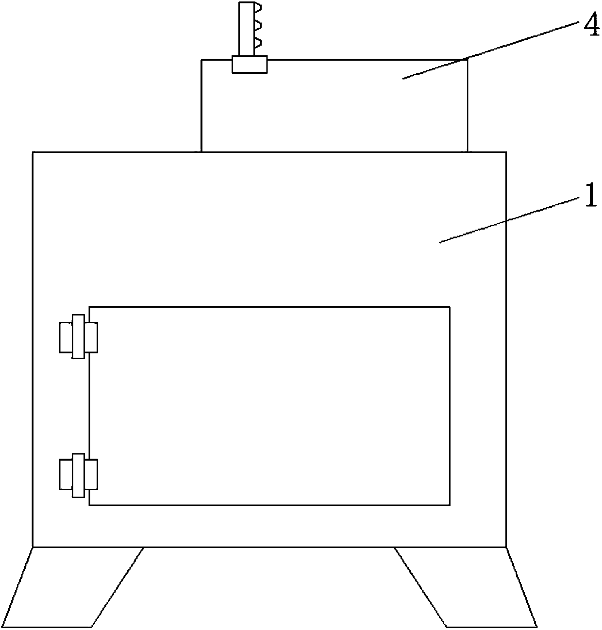 Stable polishing device for bamboo products