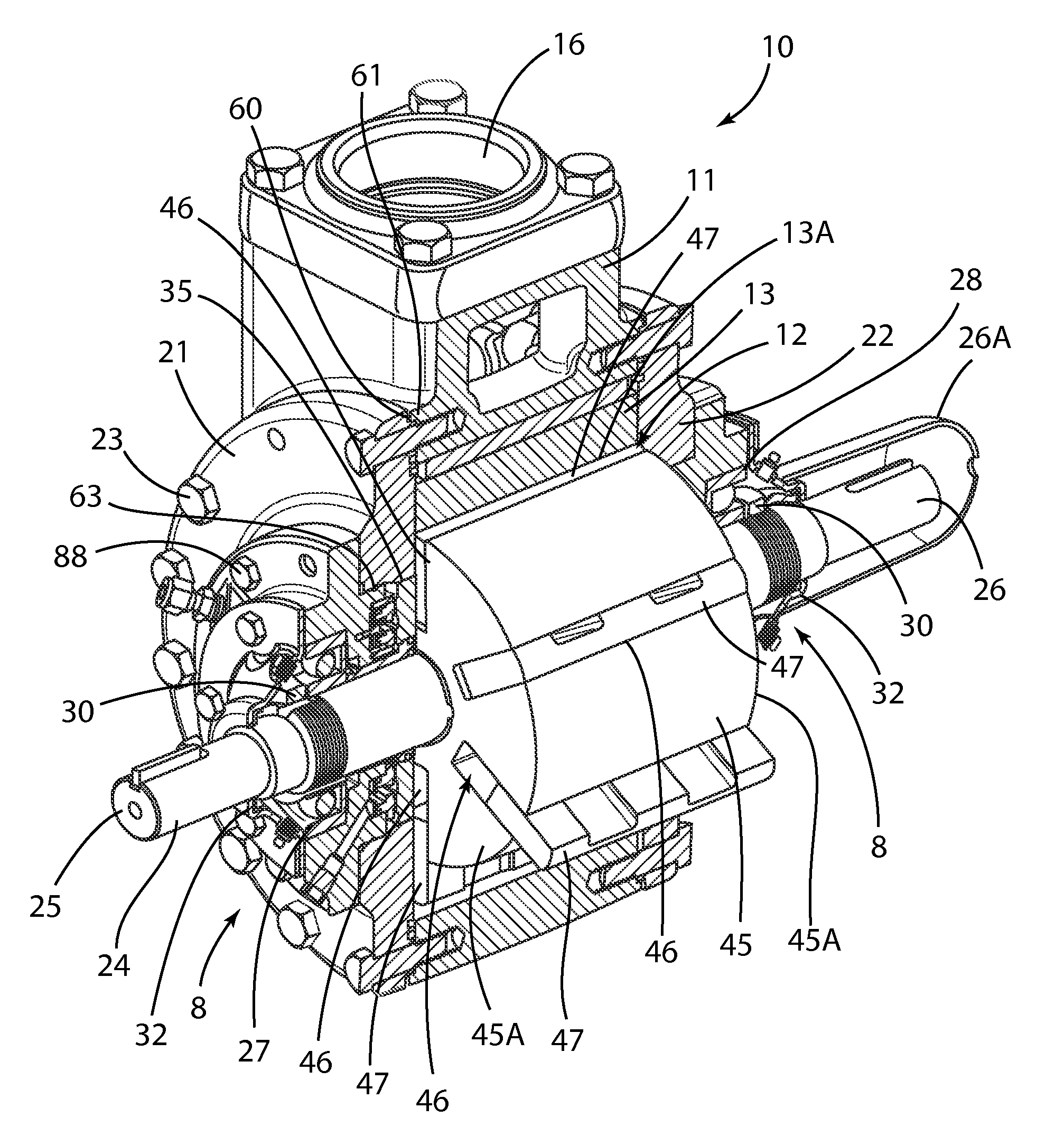 Pump with mechanical seal assembly