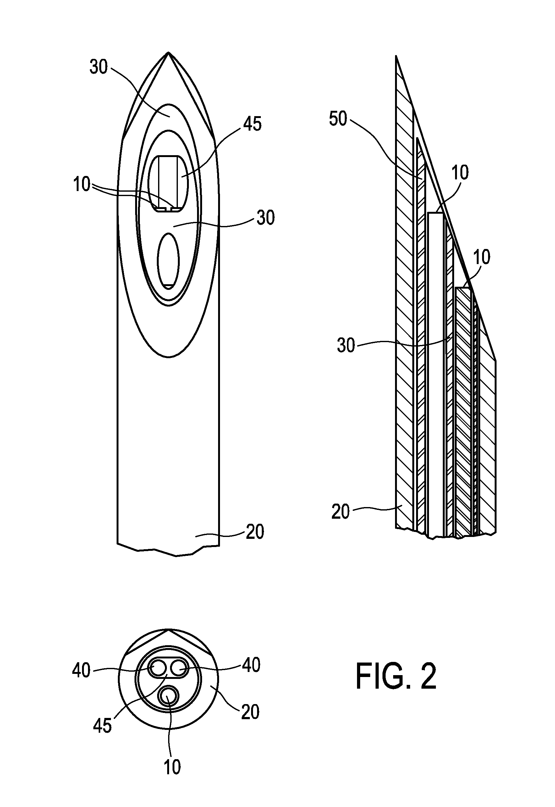 Medical probe with multi-fiber lumen