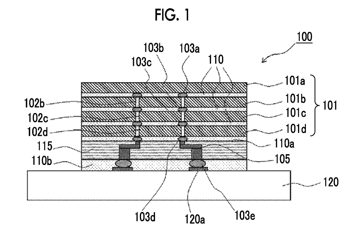 Polyimide precursor composition, photosensitive resin composition, cured film, method for producing cured film, a semiconductor device, and method for producing polyimide precursor composition