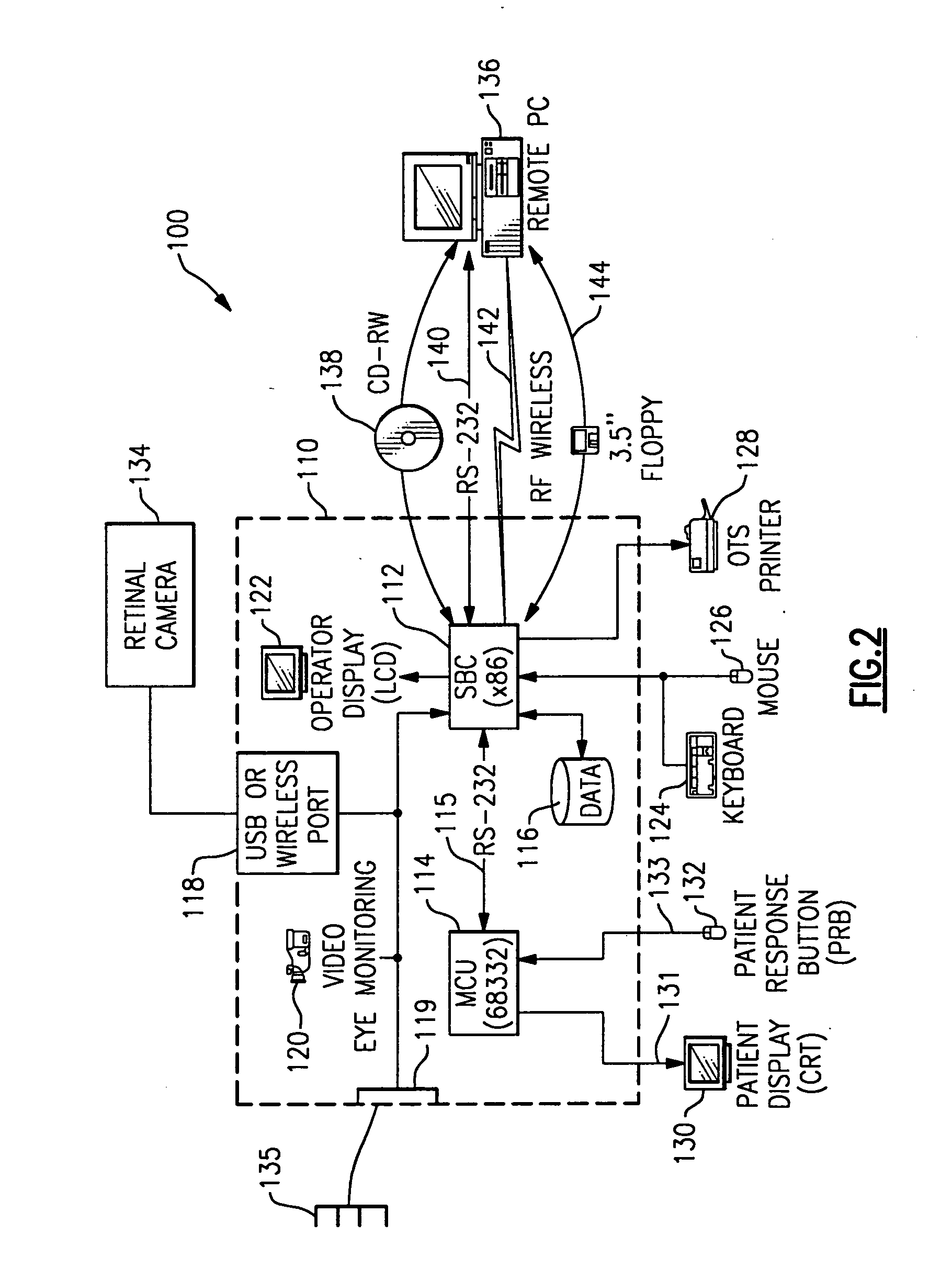 Apparatus and method for diagnosis of optically identifiable ophthalmic conditions