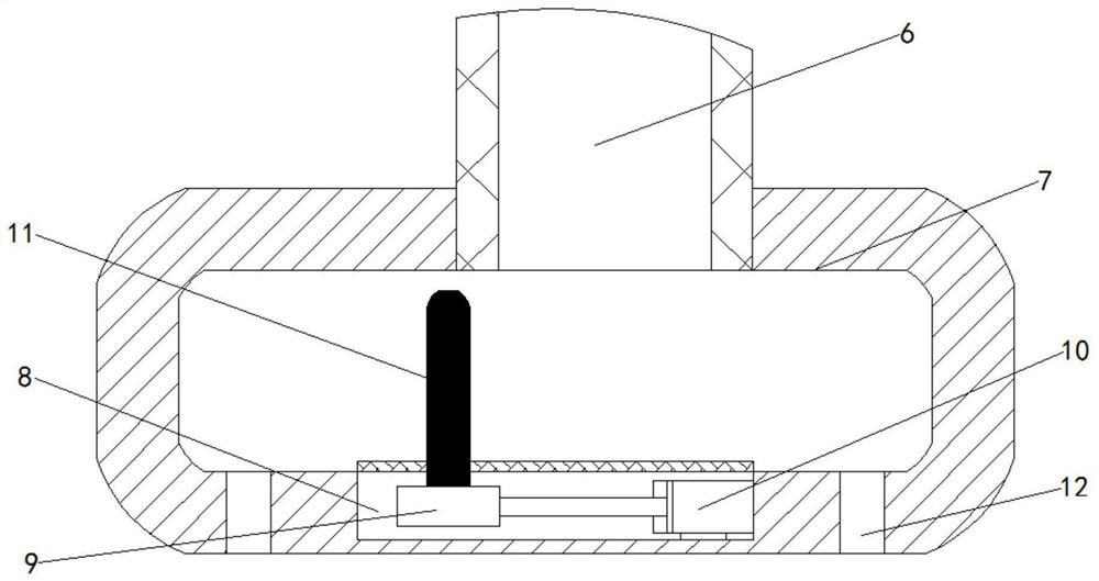 Gel pen ball manufacturing device capable of preventing molten steel from splashing