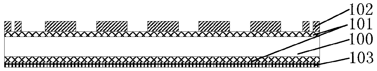 LCP packaging substrate with built-in passive resistance-capacitance element and manufacturing method